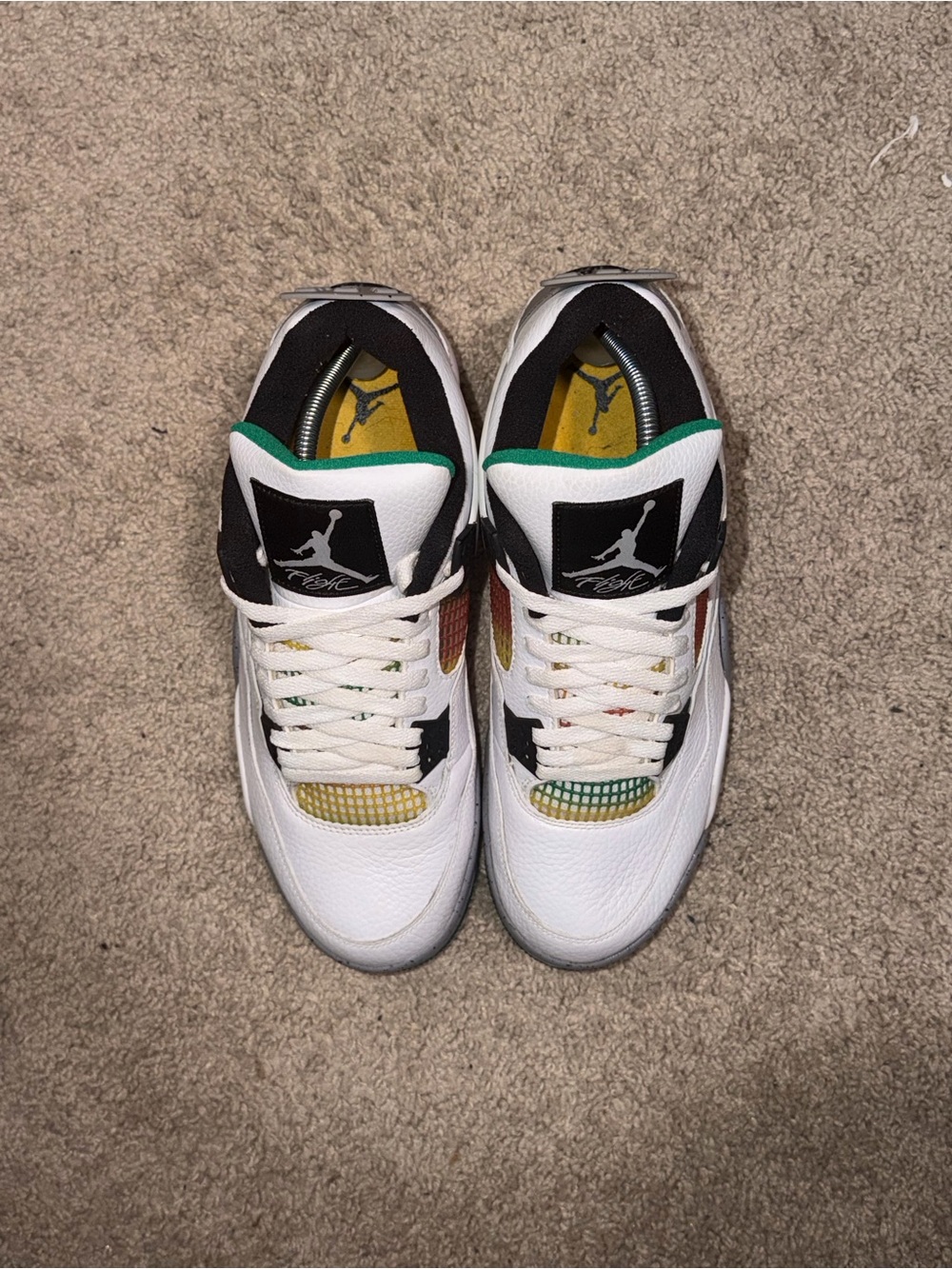 Jordan 4 βRastaβ - Picture 9 of 10